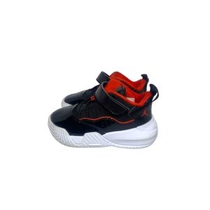 Jordan Stay Loyal Black and Red Toddler Shoes